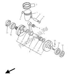 vilebrequin et piston