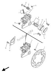 REAR BRAKE CALIPER