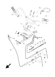 stuurhendel en kabel