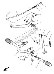 soporte y reposapiés