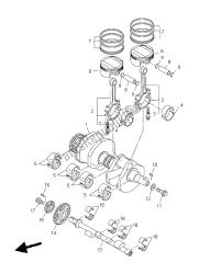 vilebrequin et piston