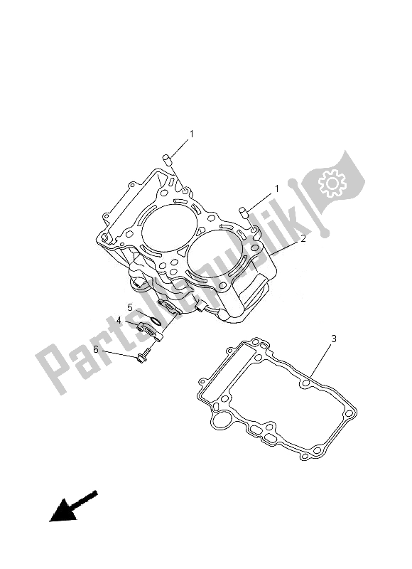 Wszystkie części do Cylinder Yamaha XT 1200 ZE 2014