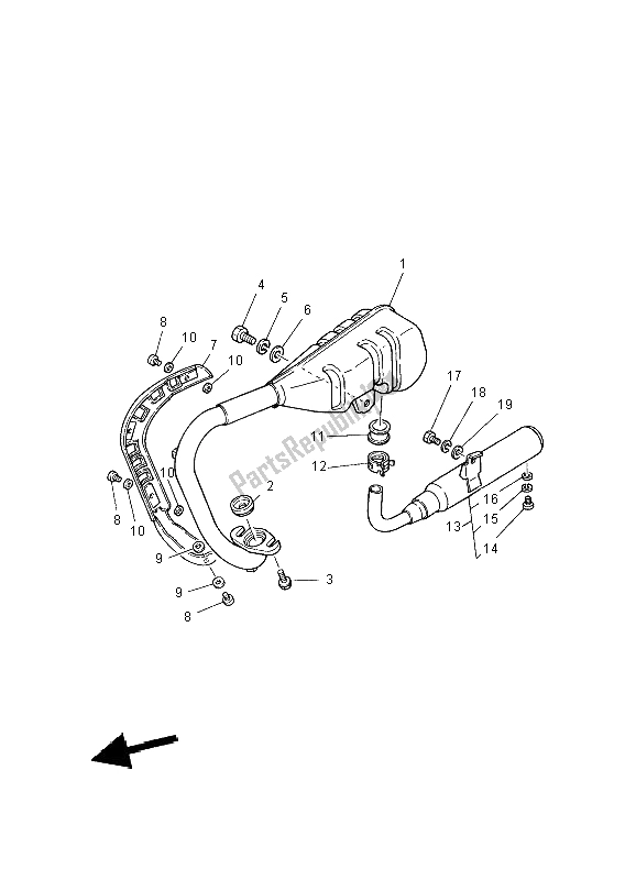 Todas las partes para Cansada de Yamaha PW 50 2004