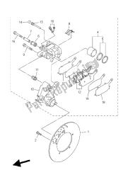 REAR BRAKE CALIPER