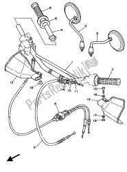 stuurhendel en kabel