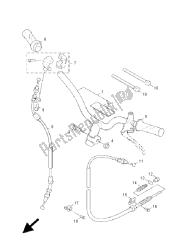 poignée et câble de direction