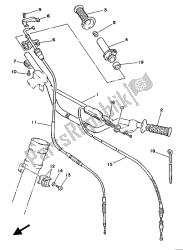 stuurhendel en kabel