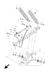 bras arrière et suspension