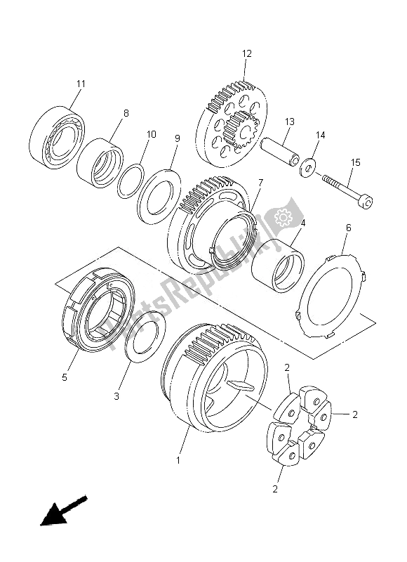 Alle onderdelen voor de Beginner van de Yamaha FZ8 NA 800 2014