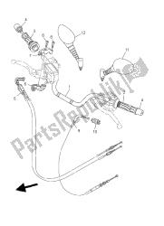 poignée et câble de direction