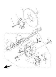 REAR BRAKE CALIPER