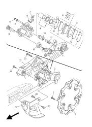 REAR BRAKE CALIPER