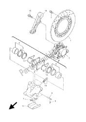 REAR BRAKE CALIPER