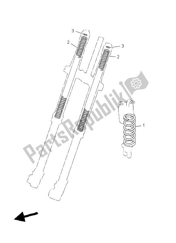 Todas las partes para Alternativo Para Chasis de Yamaha WR 250F 2009