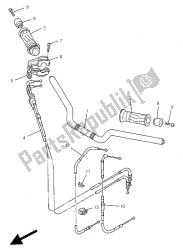 stuurhendel en kabel