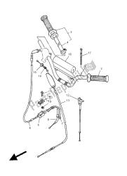 stuurhendel en kabel