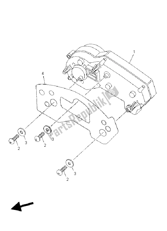 Wszystkie części do Metr Yamaha XJ6F 600 2011
