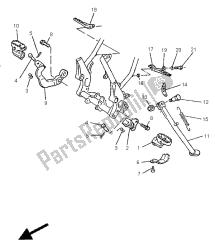 soporte y reposapiés