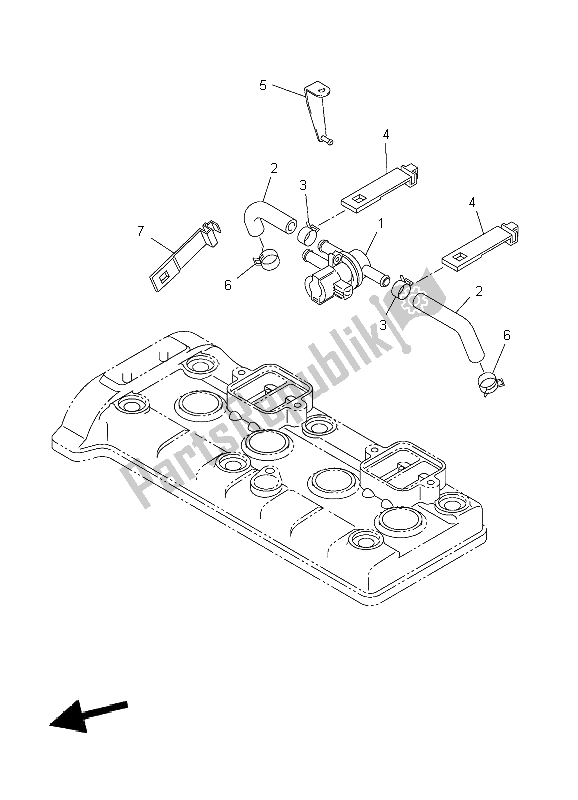 Tutte le parti per il Sistema Di Induzione Dell'aria del Yamaha YZF R6 600 2009