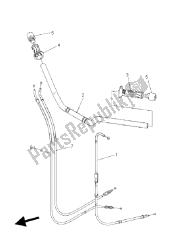 stuurhendel en kabel