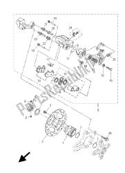 REAR BRAKE CALIPER