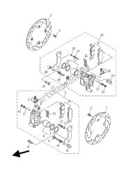 REAR BRAKE CALIPER