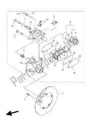 REAR BRAKE CALIPER