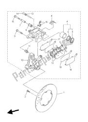 REAR BRAKE CALIPER