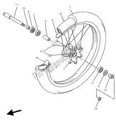 ruota anteriore