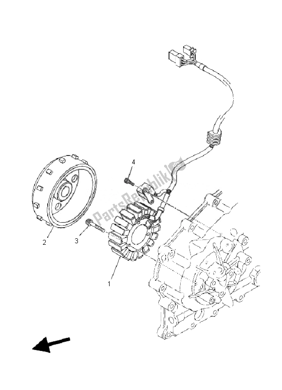 Tutte le parti per il Generatore del Yamaha XP 500A T MAX 2010