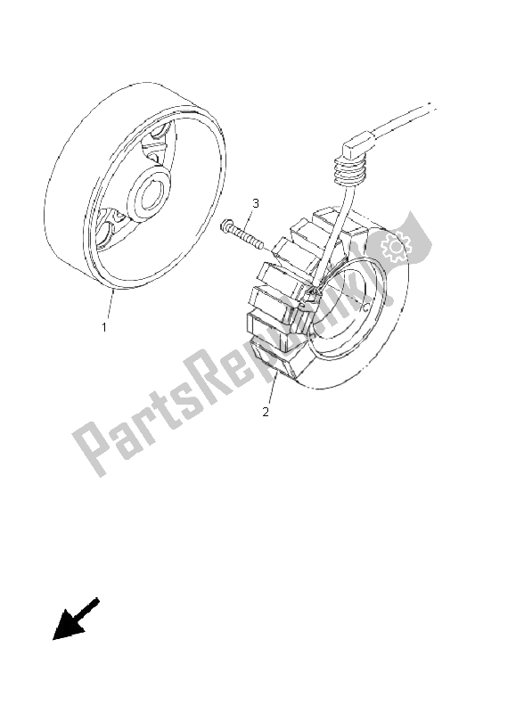 Todas las partes para Generador de Yamaha FJR 1300A 2011