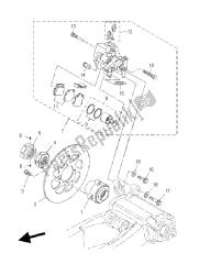 REAR BRAKE CALIPER