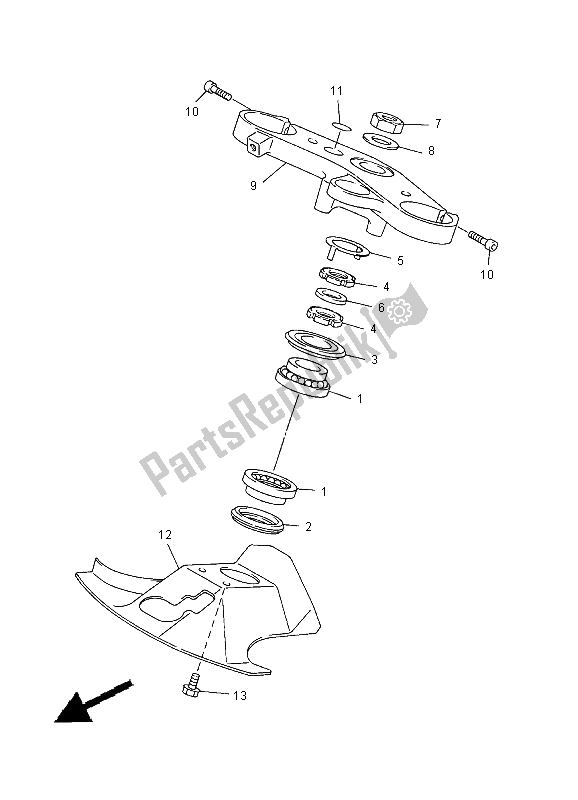 Toutes les pièces pour le Pilotage du Yamaha YZF R1 1000 2000