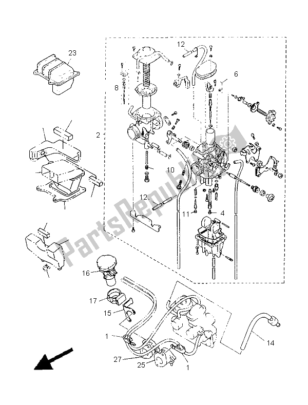 Tutte le parti per il Motore Alternativo (che) del Yamaha XT 600E 1996