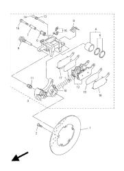 REAR BRAKE CALIPER