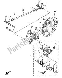 pinza freno posteriore