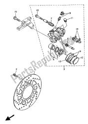 REAR BRAKE CALIPER