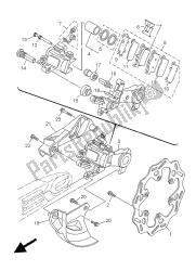 REAR BRAKE CALIPER