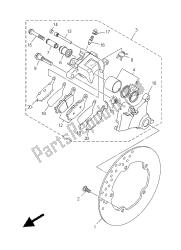 REAR BRAKE CALIPER