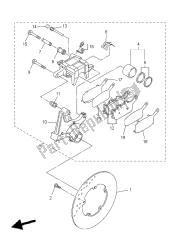 REAR BRAKE CALIPER