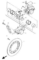 REAR BRAKE CALIPER