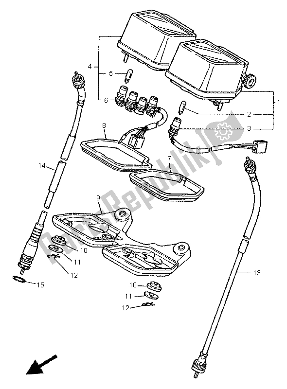 Wszystkie części do Metr Yamaha XT 600E 1997
