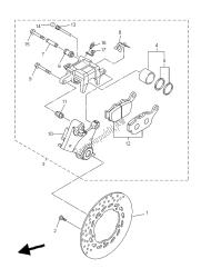 REAR BRAKE CALIPER