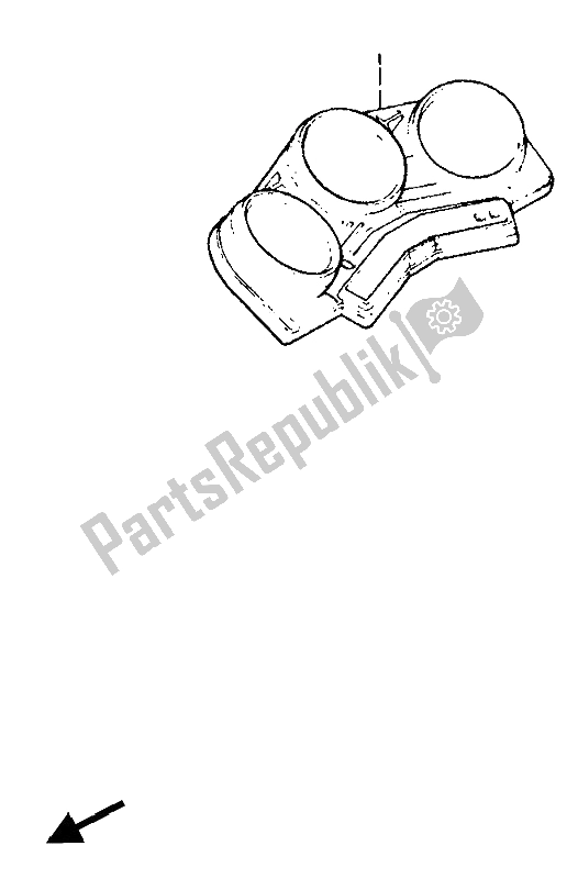 Todas las partes para Alternativo (metro) de Yamaha XJ 600 1991