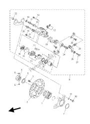 REAR BRAKE CALIPER