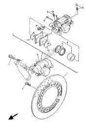 REAR BRAKE CALIPER