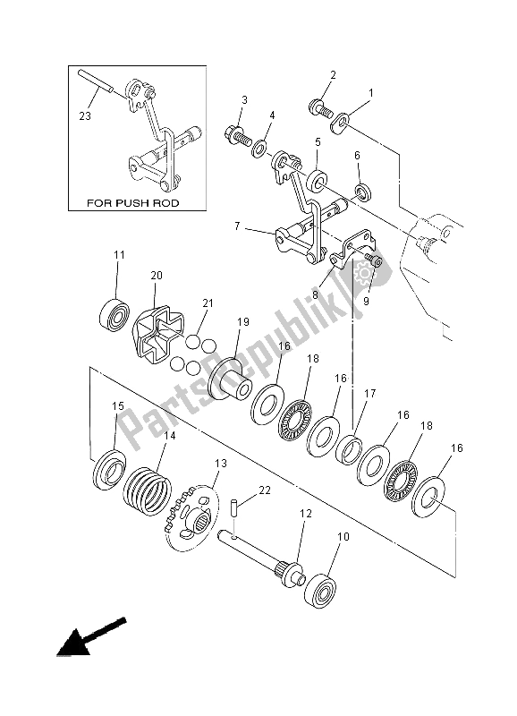 Todas las partes para Gobernador de Yamaha YZ 250 2000