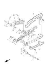 bras arrière et suspension