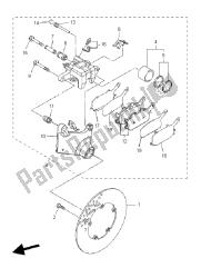 REAR BRAKE CALIPER