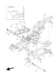 bras arrière et suspension